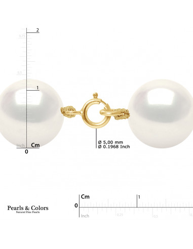 Collar de perlas - oro