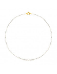 Pearl Necklace - Gold