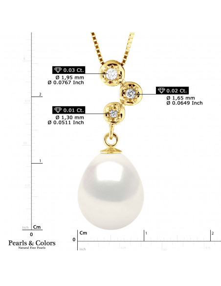 Collar de perlas - oro