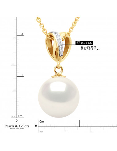 Collar de perlas - oro