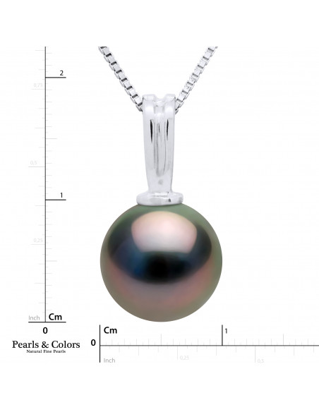 Tahiti collar de perlas - oro