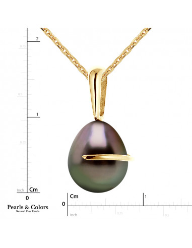 Collier Perle Tahiti - Or