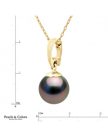 Tahitian Pearl Pendant - Gold
