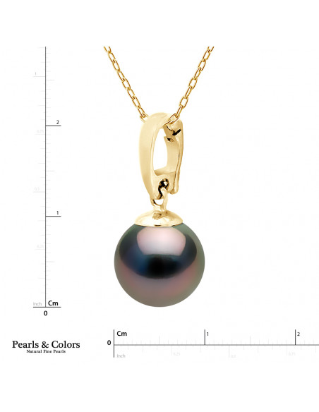 Tahitian Pearl Pendant - Gold