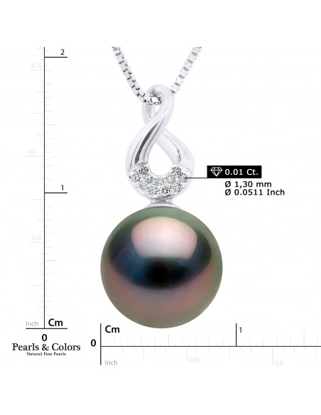 Tahitian Pearl Pendant - Gold
