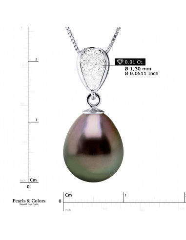 Tahitian Pearl Pendant - Gold