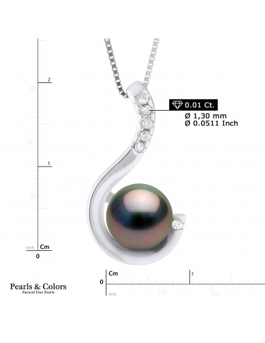 Tahitian Pearl Pendant - Gold