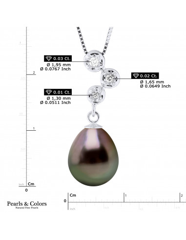 Tahitian Pearl Necklace - Gold