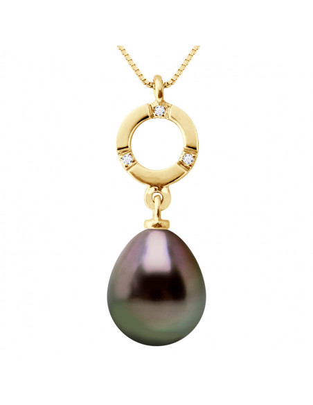 Tahitian Pearl Pendant - Gold
