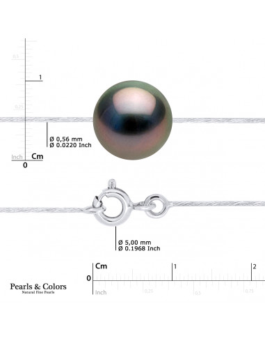 Collier Perle Tahiti - Or