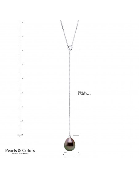 Tahitian Pearl Necklace - Gold