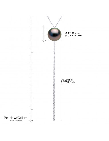 Tahiti collar de perlas - oro