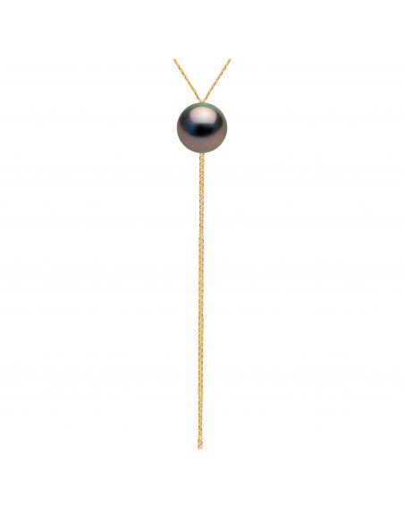 Tahitian Pearl Necklace - Gold