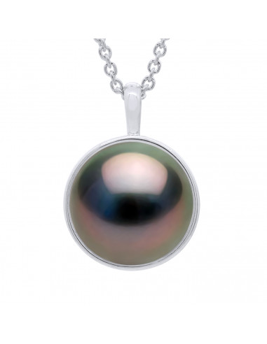 Tahitian Pearl Necklace - Gold