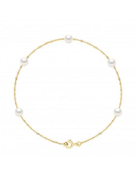 Bracelet Perles - Or