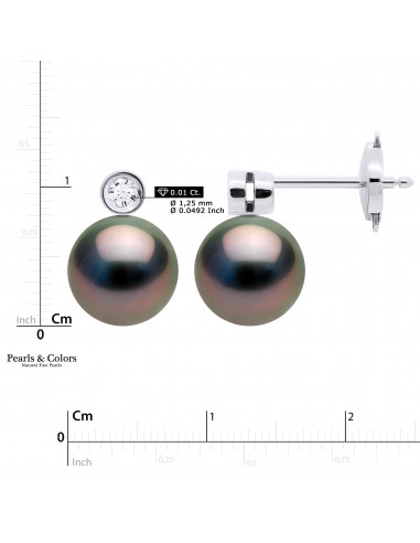 Boucles d'Oreilles Perles - Or