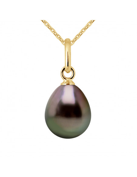 Tahitian Pearl Necklace - Gold