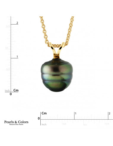 Pendentif Perle Tahiti - Or