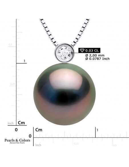 Collier Perle Tahiti