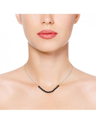 Collar de perlas - oro